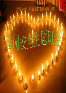 高中安全教育主题班会