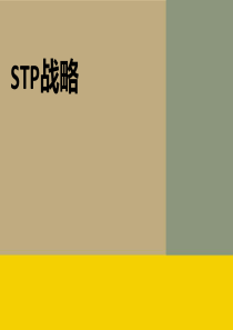 STP战略