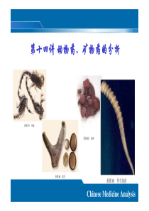 chapter-14-动物药及矿物药分析