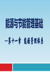 2011年山东省能源师培训第四讲课件《基础》第十一章