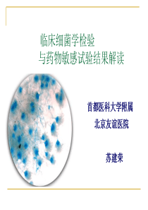 ICU临床细菌学检验和药物敏感试验结果解读