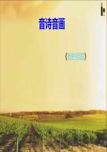我的祖国 沃尔塔瓦河音乐课件