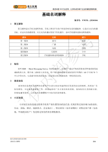 指尖传媒基础名词解释(YWZX―JZ1106)