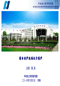 继电保护现场运行及维护--张洁全解