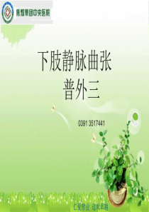 下肢静脉曲张.ppt