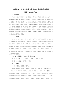 百日行动实施方案