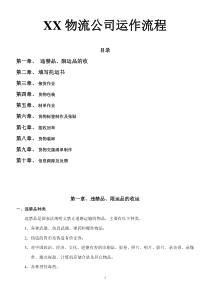 物流公司整体运作流程【一份非常有价值的物流公司运作流程资料】