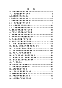 护理质控评分标准