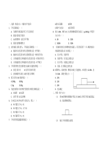 人教版初二物理下册基础知识练习题