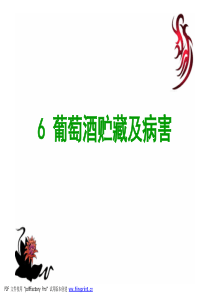 6葡萄酒贮藏及病害