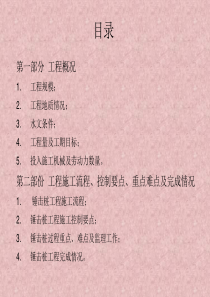 锤击桩工作总结