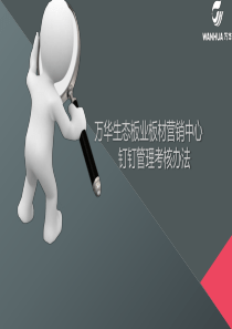钉钉考核管理办法