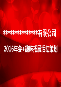 2017年会策划方案