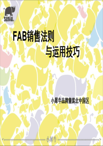 73FAB销售法则