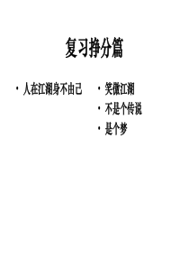 《大学物理Ⅱ》2013-2014期末考试复习精讲PPT 《振动与波动》