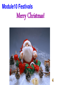 四年级上册英语Module10 Unit2 Merry Christmas