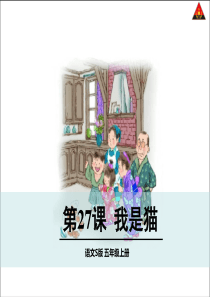 27 我是猫课件