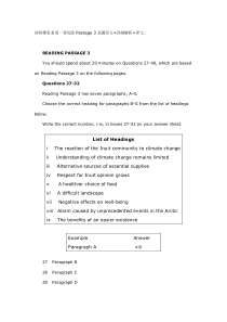 剑桥雅思6第一套阅读Passage 3真题原文+详细解析+译文