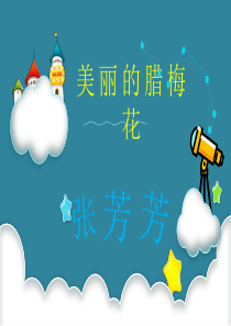 美丽的腊梅花