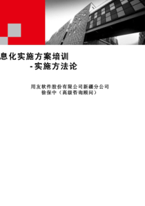 企业信息化实施方案培训