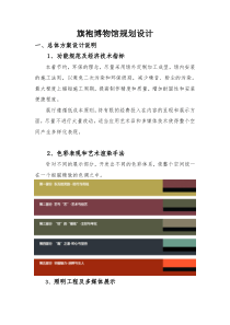 旗袍博物馆规划设计方案