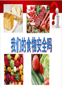 苏教版科学四年上册《我们的食品安全吗》(最终版)