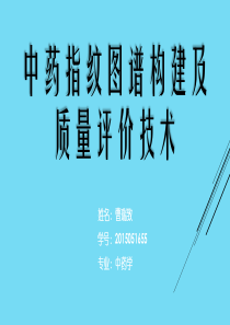 指纹图谱