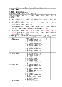 一般及专业理论课程纲要表生物药剂学(二)