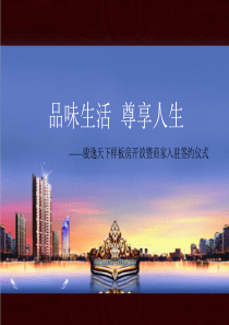 楼盘样板间开放日活动方案