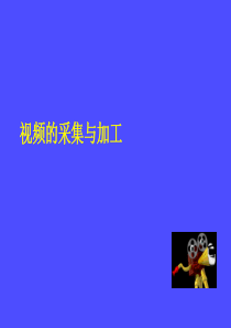 视频的采集和加工