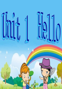 新版PEP小学英语三年级上册unit1-B-lets-talk