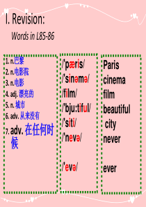 新概念英语第一册87课