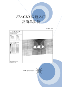 FLAC3D快速入门及简单实例_发布版