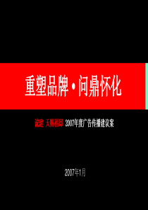 XXXX年怀化诚建天赐福邸(产权式酒店)广告传播建议案