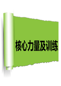 核心力量训练
