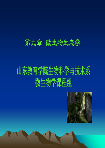 九章微生物生态学-PPT精品文档