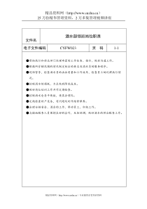 酒店餐饮业-酒水部领班岗位职责