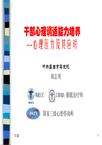 干部心理调适能力培养--心理压力及其应对 (2)