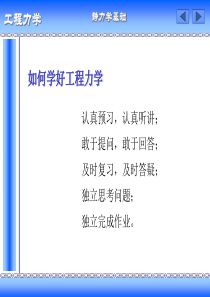 刚体力学01静力学基础PPT