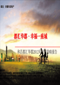 世联2012年合肥和昌都汇华郡营销策略报告