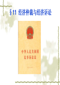 经济仲裁与诉讼