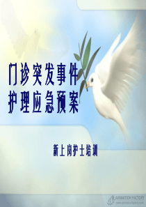 门诊突发事件护理应急预案