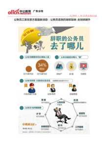 公务员工资改革方案最新消息：公务员逐渐扔掉铁饭碗 走到体制外