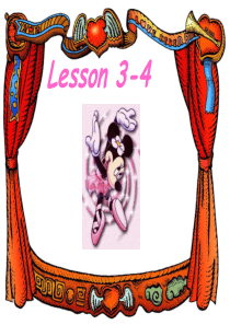 3Llesson3-4课件