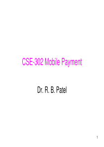 CSE-302 Mobile Payment