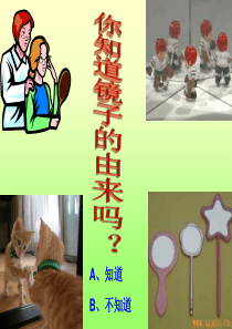 初中物理平面镜成像特点教学课件