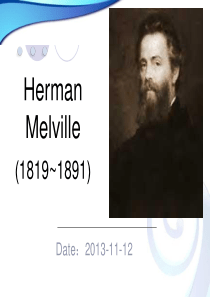 美国文学课件Herman Melville