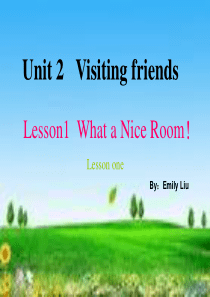 what a nice room!课件