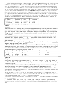 大学英语四级考试15选10