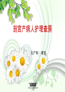 30剖宫产护理查房ppt